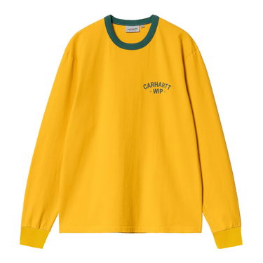 Тениска Carhartt WIP Carhartt WIP 89 Ringer Long Sleeve T-Shirt Жълто | I034714_42, 0