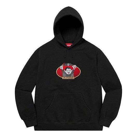 Суитчър Supreme Vampire Boy Graphic Print Hooded Sweatshirt Черно | SUP-SS21-703