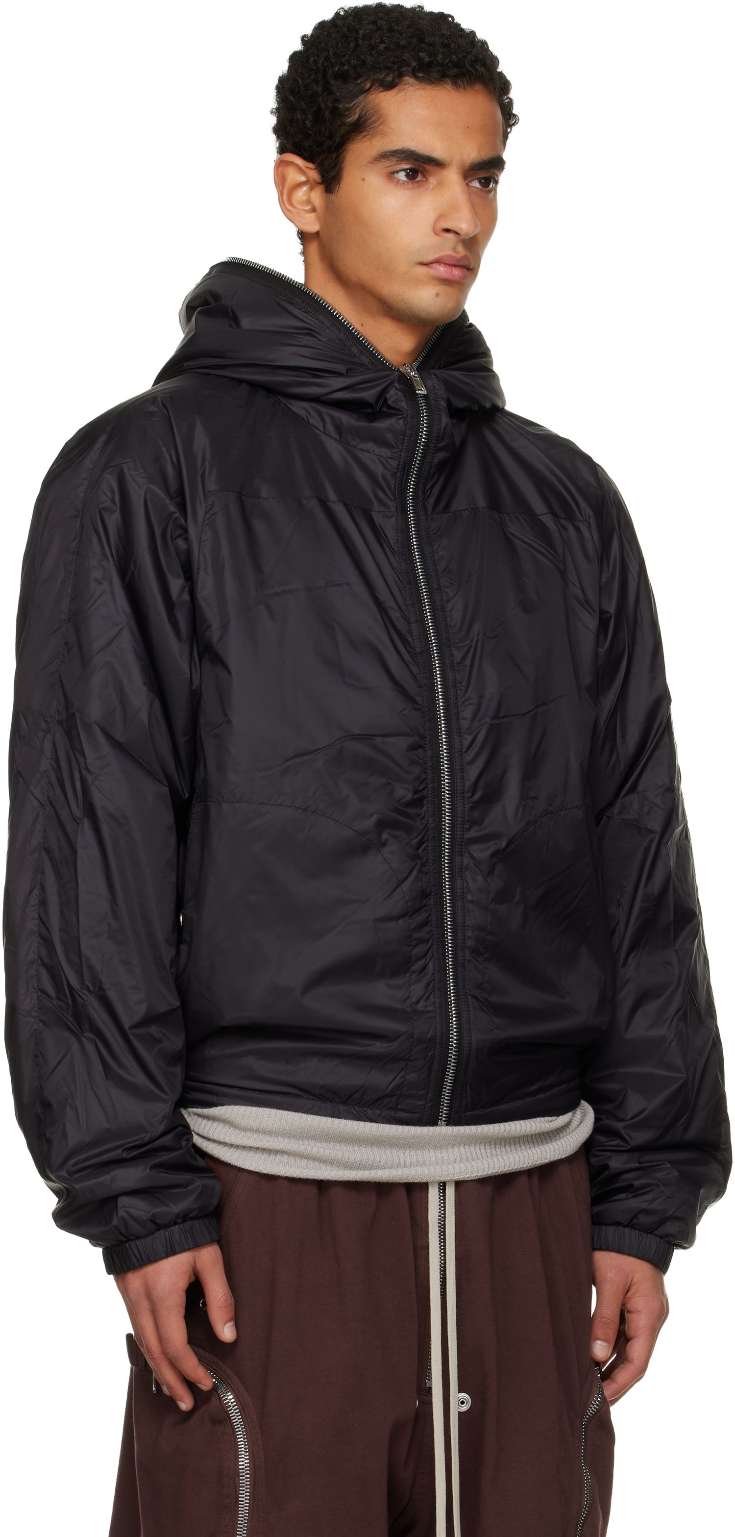 Ветровка Rick Owens Rick Owens DRKSHDW Sealed Windbreaker Jacket Черно | DU02E7770 NP, 1