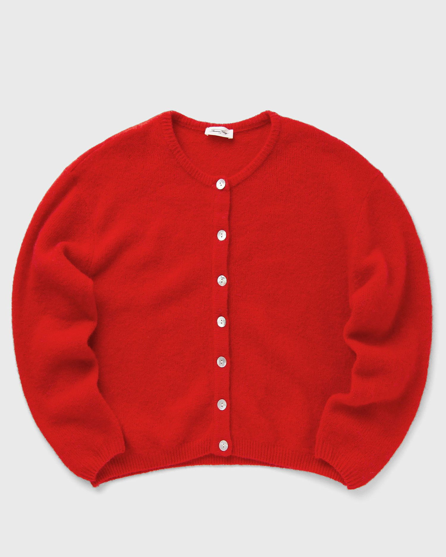 Пуловер American Vintage VITOW Cardigan L Червено | VITO19EE25-STRAWBERRY, 0