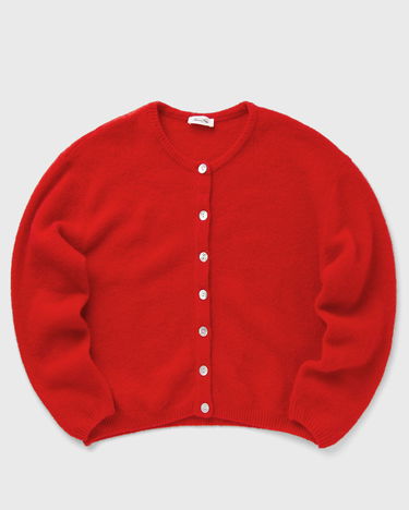 Пуловер American Vintage VITOW Cardigan L Червено | VITO19EE25-STRAWBERRY, 0