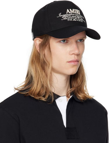 Шапка с козирка AMIRI AMIRI 'Spirit' Baseball Cap Черно | AMHACP1062, 1