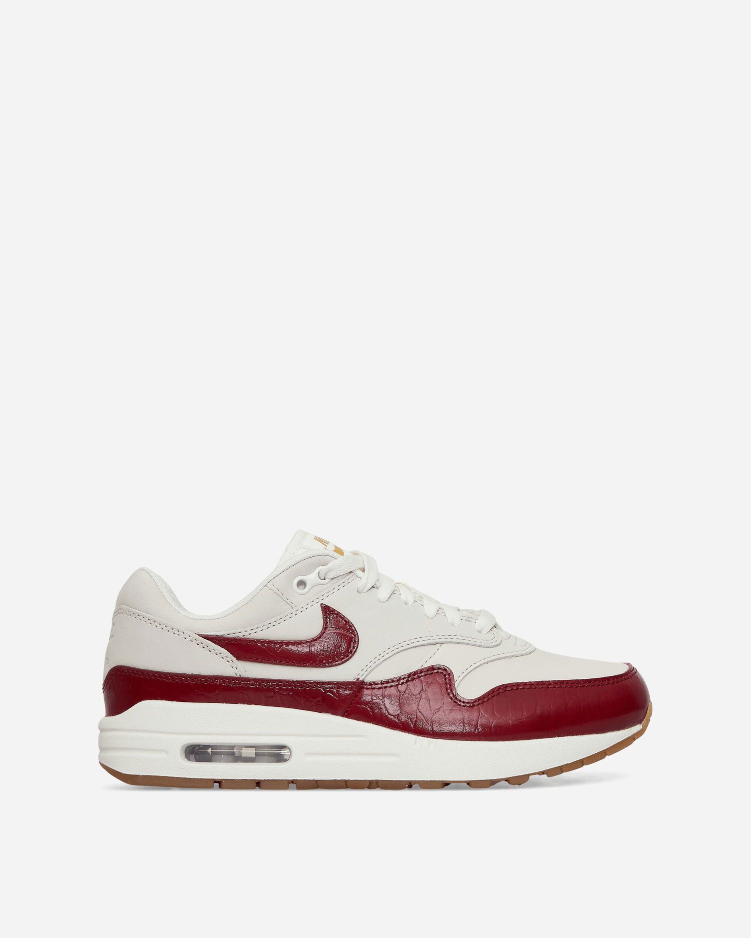 Кецове и обувки Nike Air Max 1 LX "Team Red Leather" Бургунди | FJ3169-100, 1