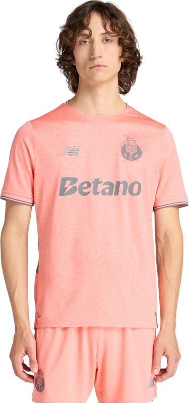 Фланелка New Balance FC Porto Away Jersey 2025/26 Розово | mt230420-awy, 3