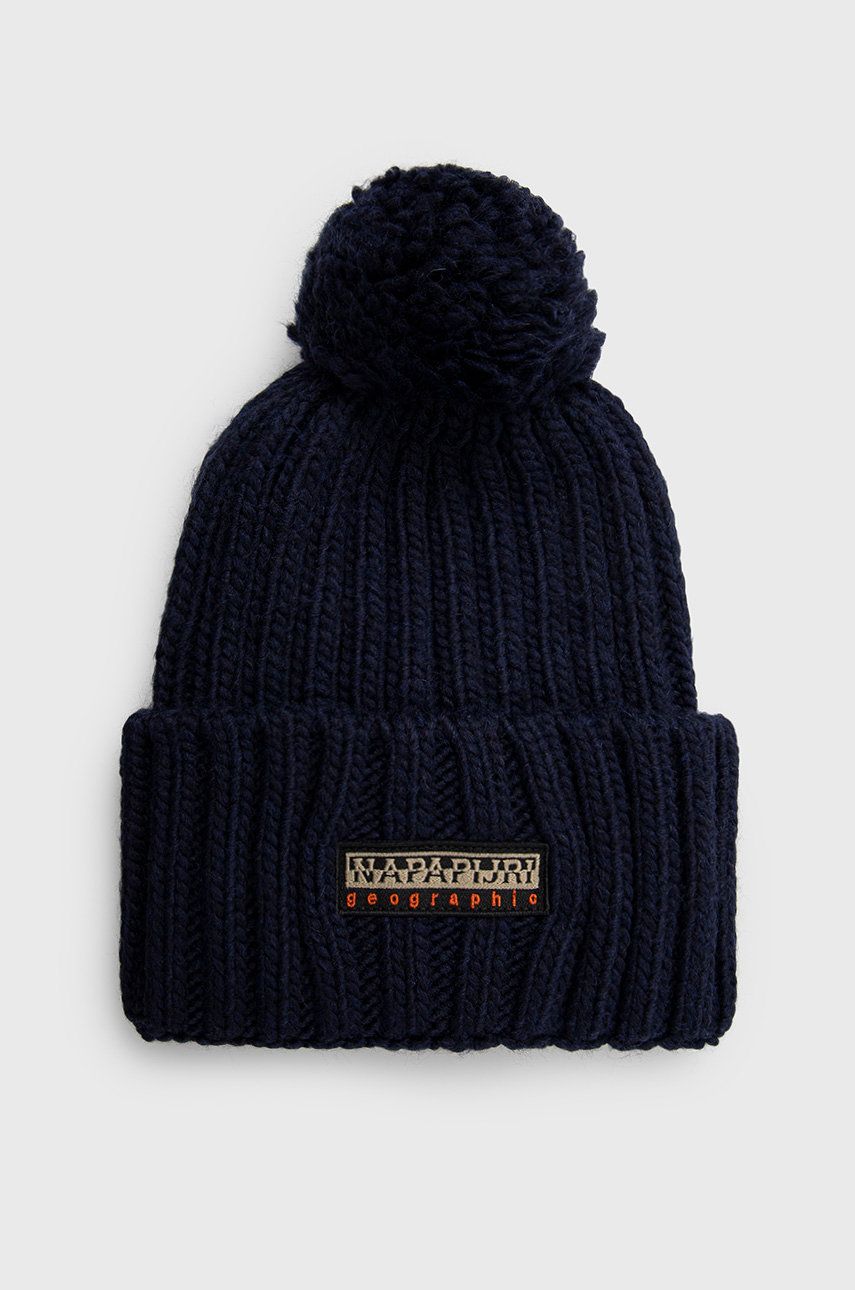 Шапка Napapijri Fea 2 Beanie Тъмно синьо | NP0A4GKA1761, 0
