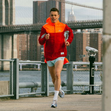 Ветровка adidas Originals New York City Jacket With Hood Червено | iw9232, 4