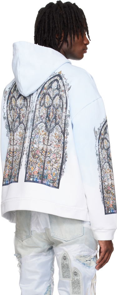 Суитчър Who Decides War Who Decides War Ignatius Graphic Print Hoodie Синьо | 1110270008SS25, 2