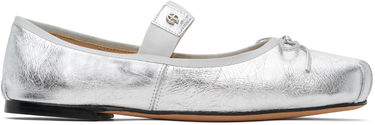 Облекло Anine Bing ANINE BING Jolie Ballerina Flats Металик | A-14-10846-SLV1, 0