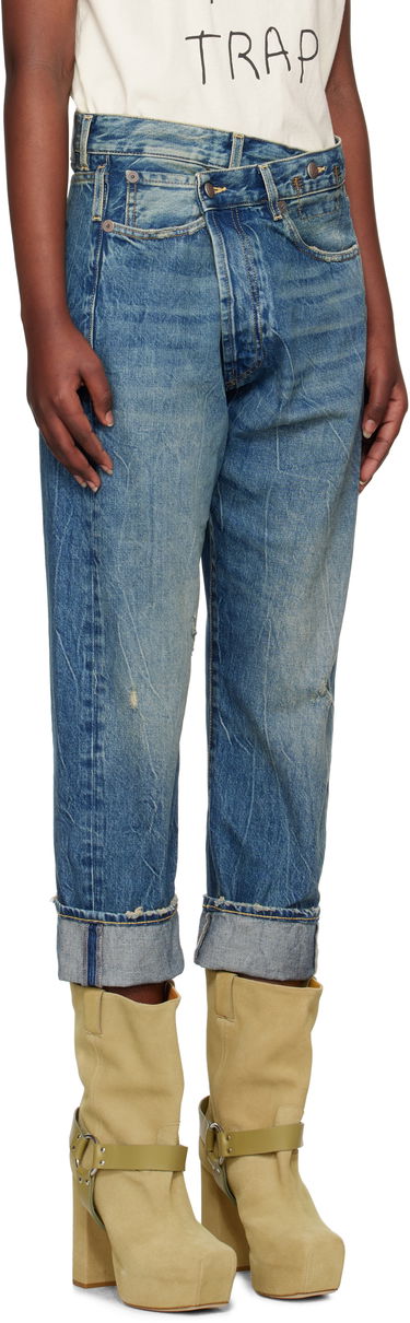 Дънки R13 R13 Crossover Jeans Синьо | R13W2048-734, 1