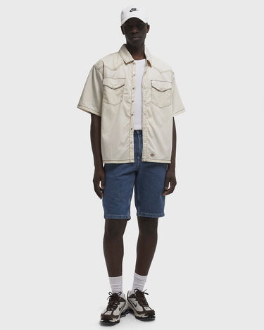 Риза Dickies River Ranch Short Sleeve Work Shirt Бежово | DK0A4Z7MF901, 2