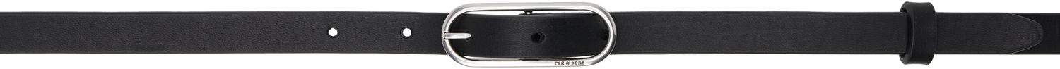 Колани rag & bone Rag & Bone Baby Rounded Leather Belt Черно | WJW25SB1080LE80, 0