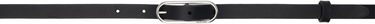Колани rag & bone Rag & Bone Baby Rounded Leather Belt Черно | WJW25SB1080LE80, 0