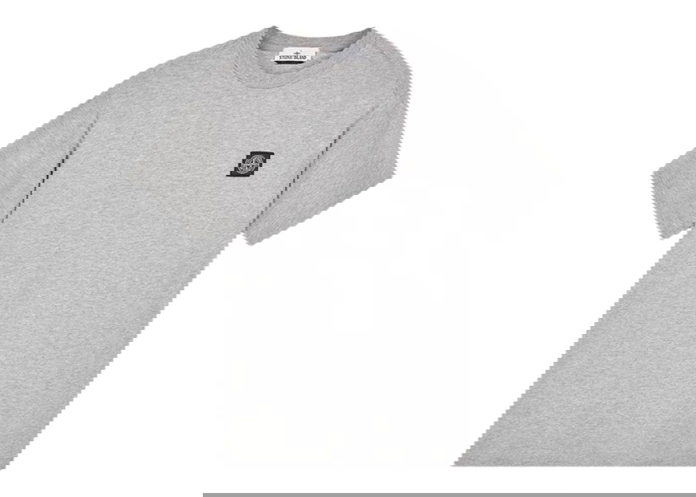 Тениска Stone Island Short Sleeve T-Shirt Dust Сиво | 801524113 - V0064, 0