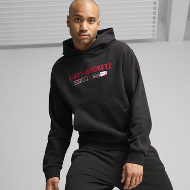 Суитчър Puma Call Us Now Basketball Hoodie Черно | 627152_01, 0