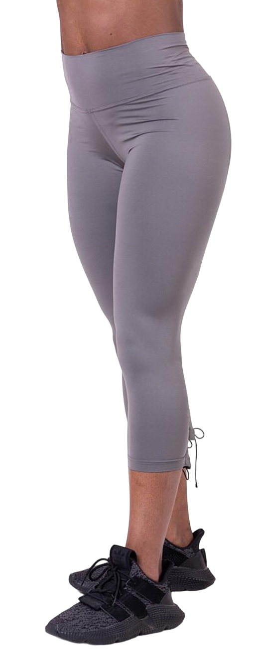 Клинове NEBBIA Nebbia Lace-up 7/8 Leggings Сиво | 66101, 0