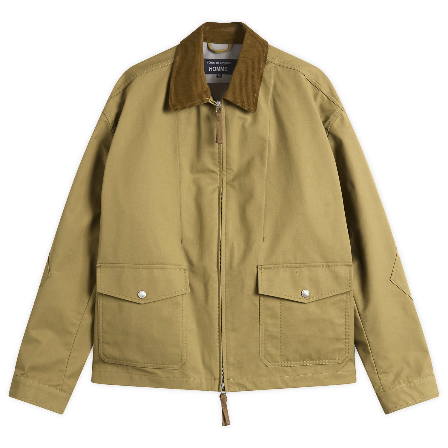 Яке Comme des Garçons Homme Cordura Triple Layer Jacket, Size Large Жълто | HP-J009-W25-2, 0