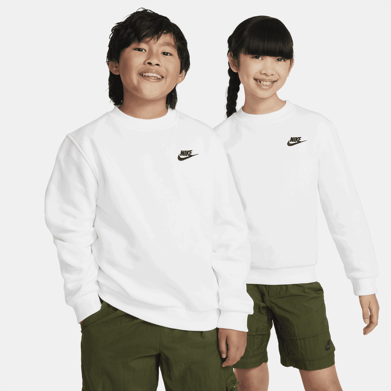Суитчър Nike Nike Sportswear Club Fleece Crewneck Sweatshirt Бяло | FD3006-100, 0