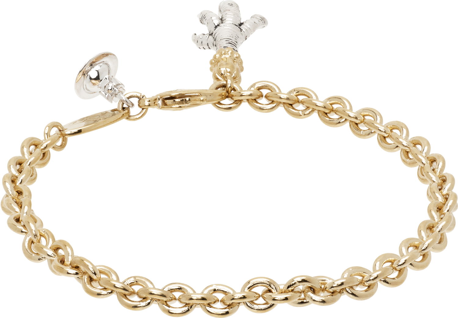 Гривна Vivienne Westwood Joselita Chain Claw Charm Bracelet Металик | 61020254-02W018-, 1