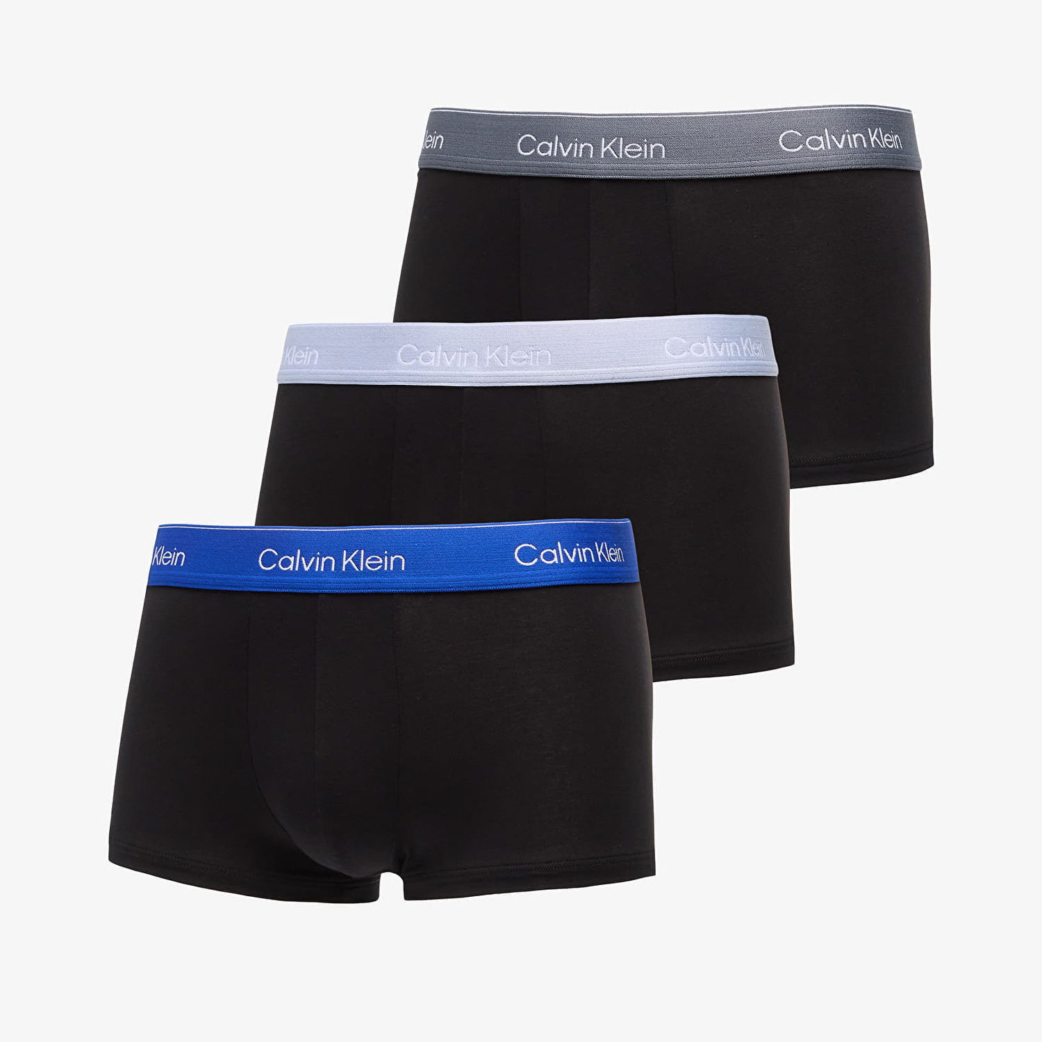 Боксерки CALVIN KLEIN Low Rise Trunk 3-Pack Черно | LV00NB4389 R9B, 0