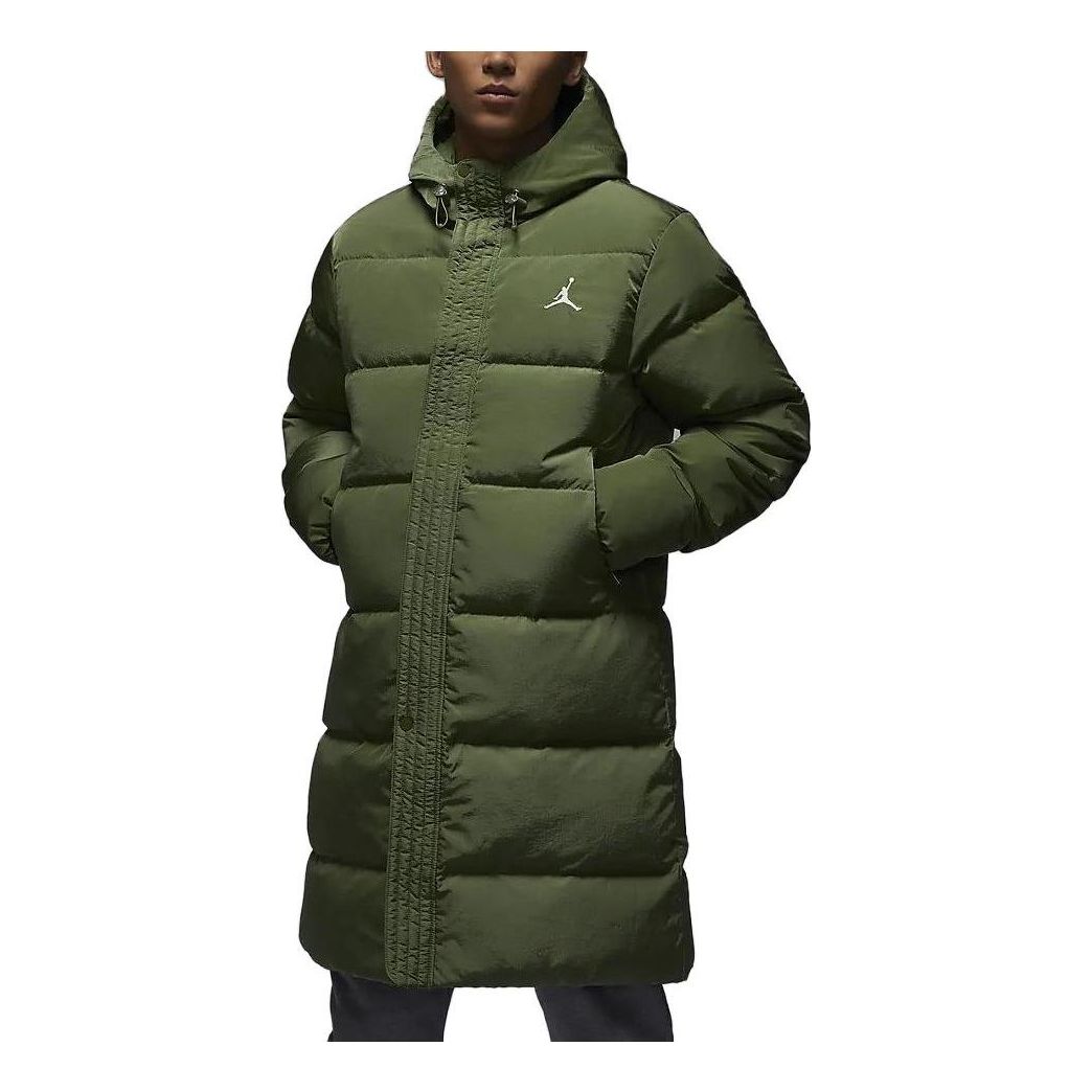 Пухо яке Jordan Down Parka Зелено | FB7314-340, 0
