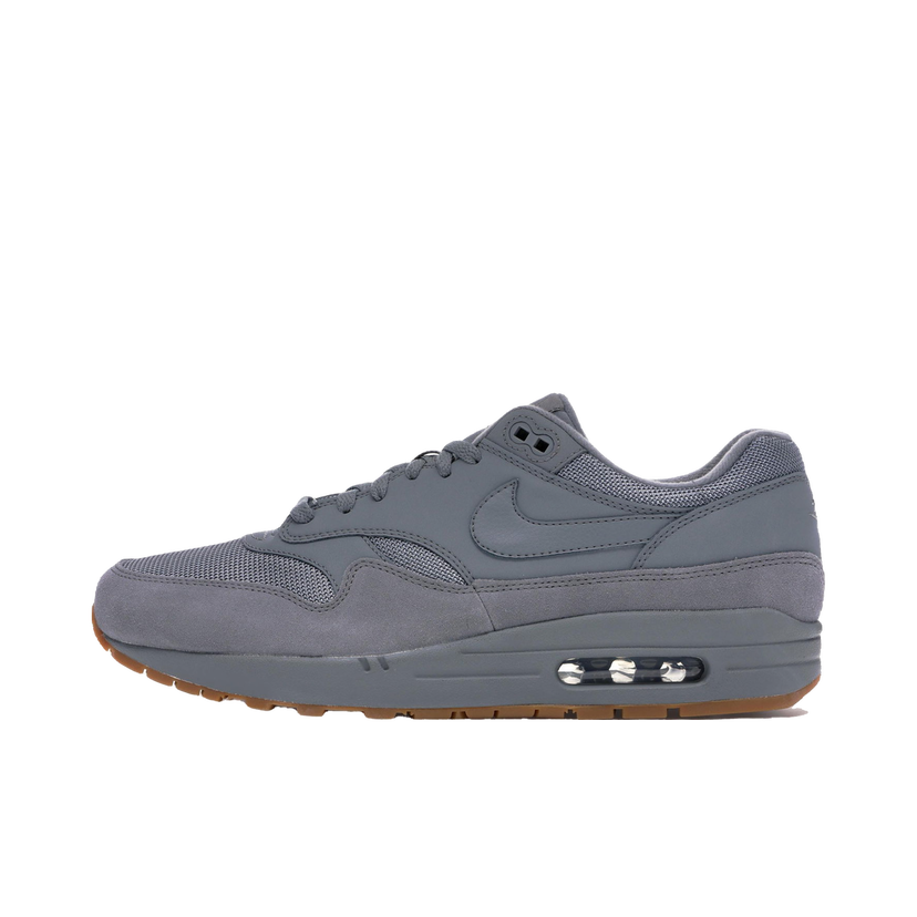 Кецове и обувки Nike Air Max 1 Cool Grey Gum Сиво | AH8145-005
