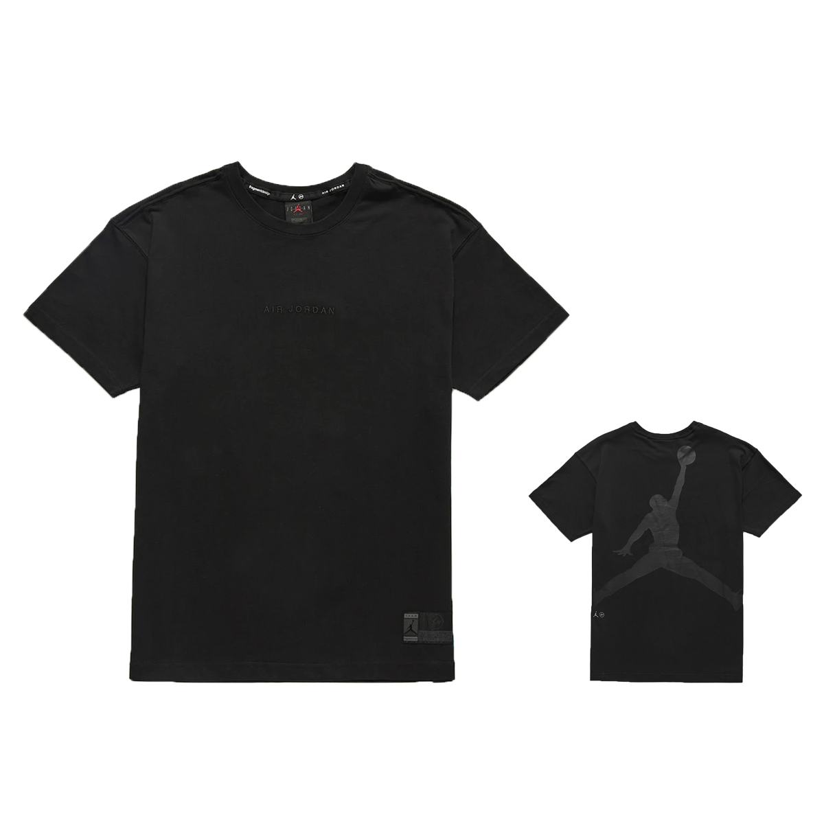 Тениска Jordan Fragment x Lifestyle Top Black Silver Черно | DA2985-010, 0