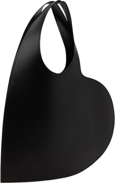 Голяма пазарска чанта Coperni Coperni Heart Tote Bag Черно | COPBA14405, 2