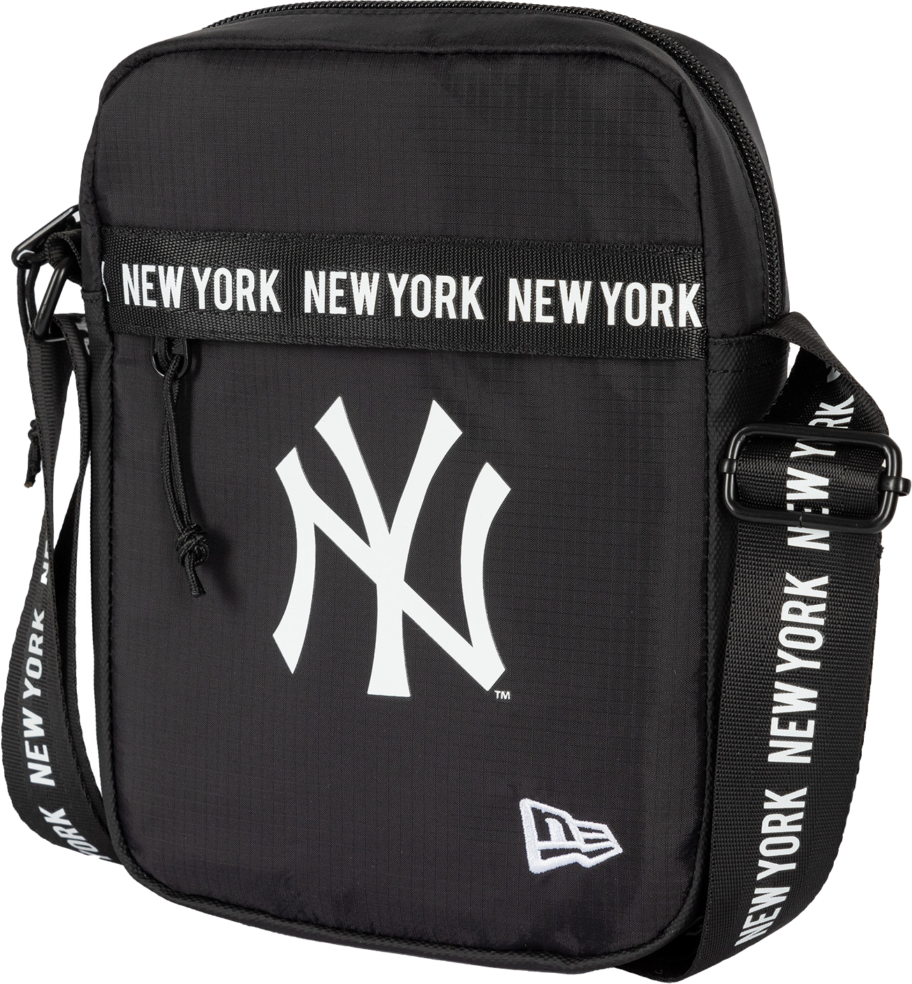 Чанта през рамо New Era MLB New York Yankees Strap Side Bag Черно | 60667097-60667097, 0