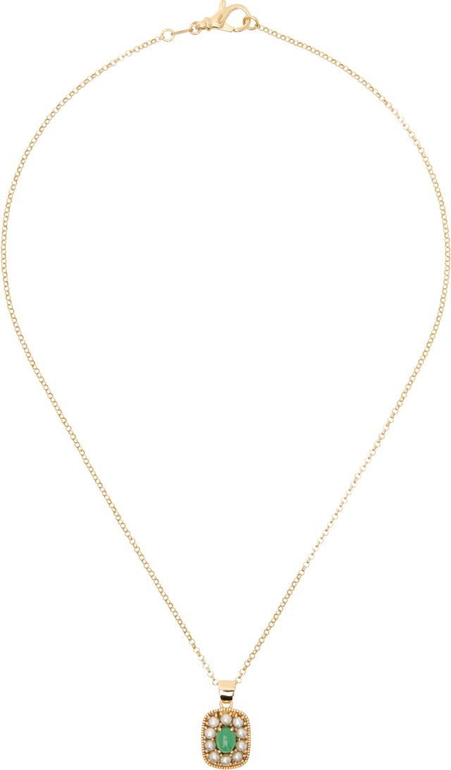 Gold 'The Royal Pendant' Necklace