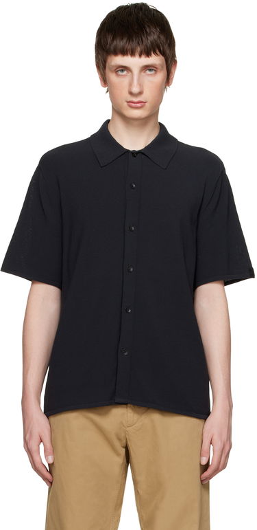 Риза rag & bone Rag & Bone Nolan Button-Up Shirt Черно | MBS23P023YG23, 0