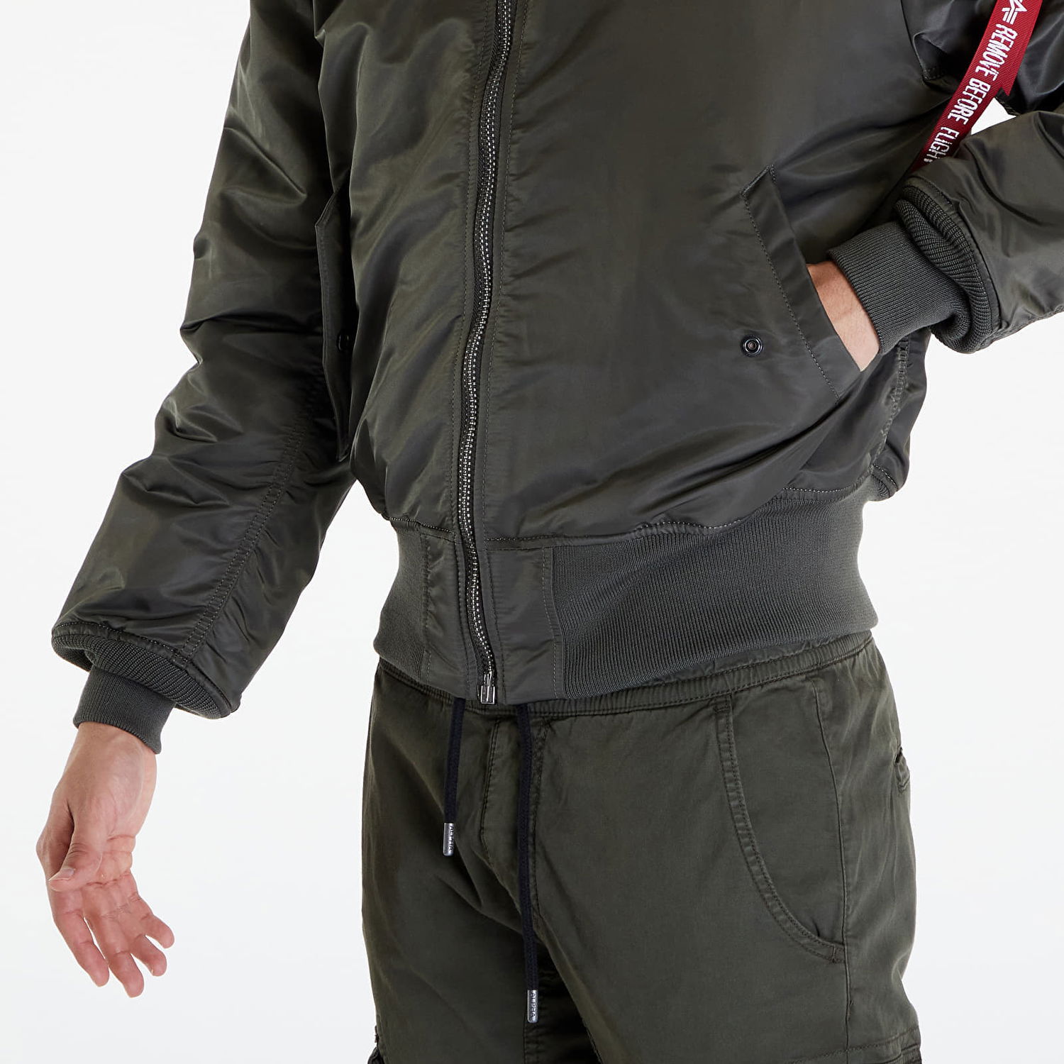 Яке Alpha Industries MA-1 Heritage Rep Grey Сиво | 100101 04, 1