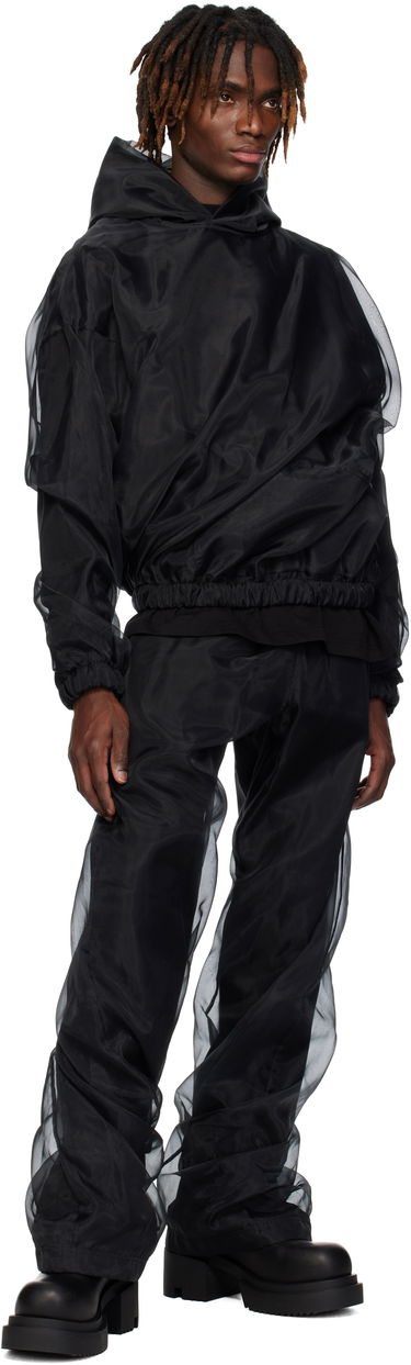 Панталони We11done We11done Layered Trousers Черно | WD-PT0-25-268-U-BK, 3