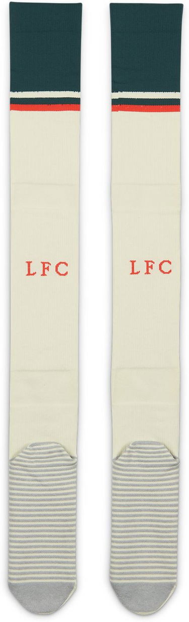 Чорапи Nike Liverpool FC 2021/22 Stadium Away Over-the-Calf Socks Бежово | db2578-238, 2