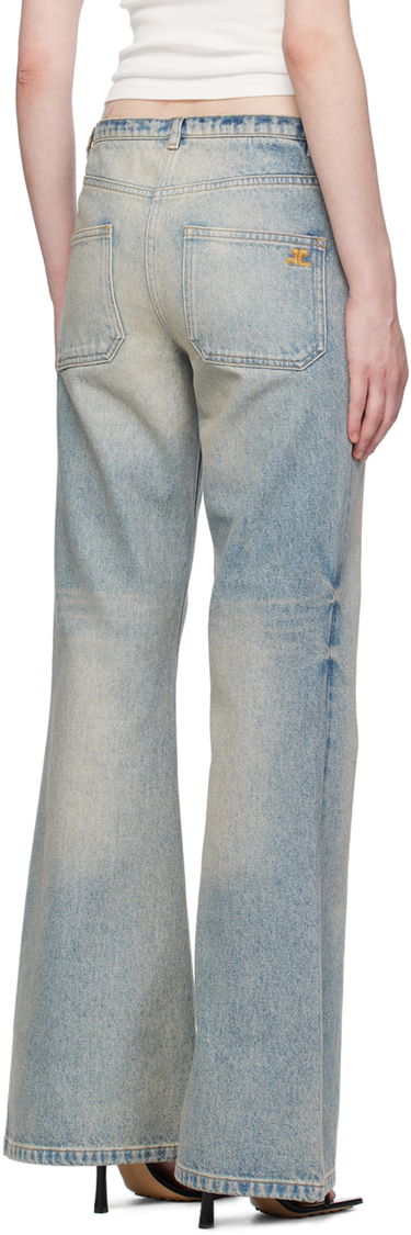 Дънки Courrèges Courrèges Relax Denim Bootcut Jeans Синьо | 224DPA221DE0016, 2