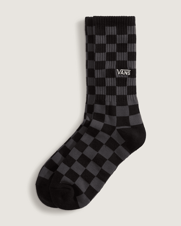 Чорапи Vans Checkerboard Crew Socks (1 pair), Size: L (48-51) Черно | VN000QBDBA5, 0