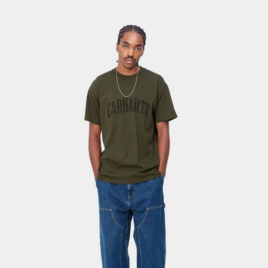 Тениска Carhartt WIP S/S Paisley Script T-Shirt Зелено | I032434_1NQ_XX, 2
