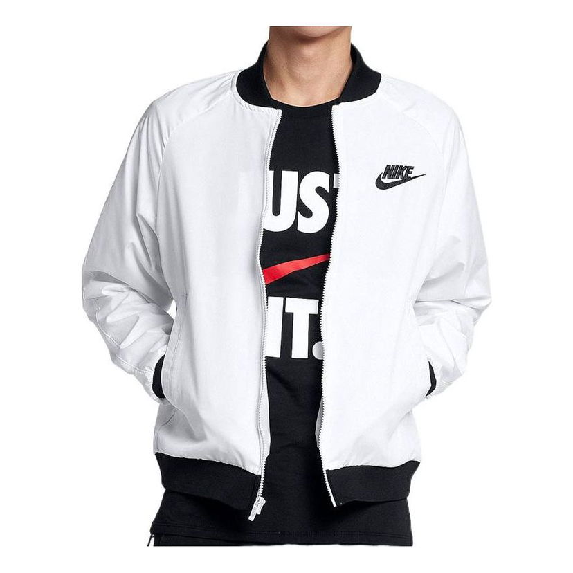 Яке бомбър Nike Sportswear Bomber Jacket Бяло | 832225-100