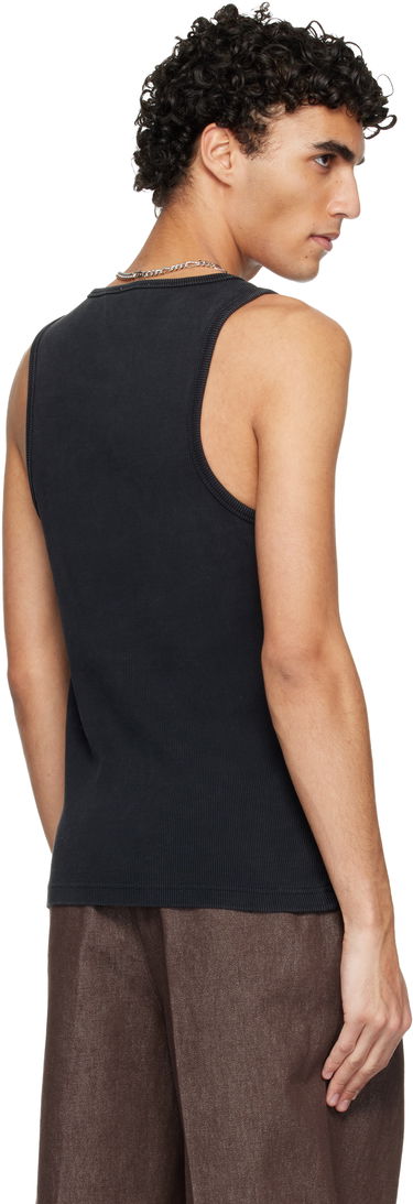 Потник Casablanca Faded Ribbed Tank Top Черно | M-SP26-JTS-057-01, 2