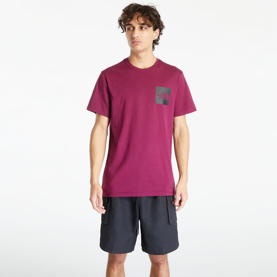 Тениска The North Face S/S Fine Tee Boysenberry Розово | NF00CEQ5I0H1, 0