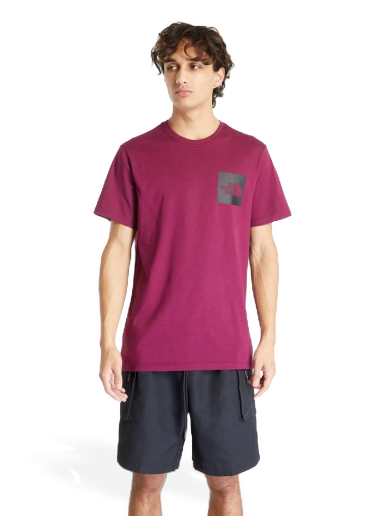 Тениска The North Face S/S Fine Tee Boysenberry Розово | NF00CEQ5I0H1