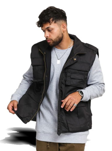 Жилетка Urban Classics Ranger Vest Черно | BD4014 black