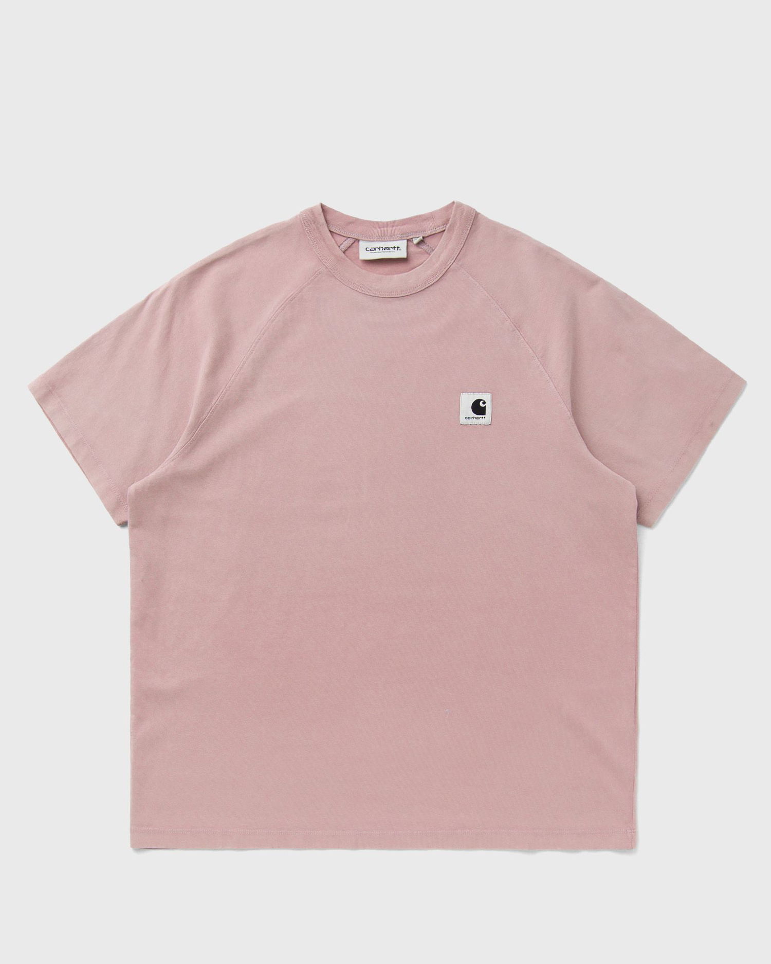 Тениска Carhartt WIP Women's Hudson Short Sleeve T-Shirt Розово | I035138-1XF.5F, 1
