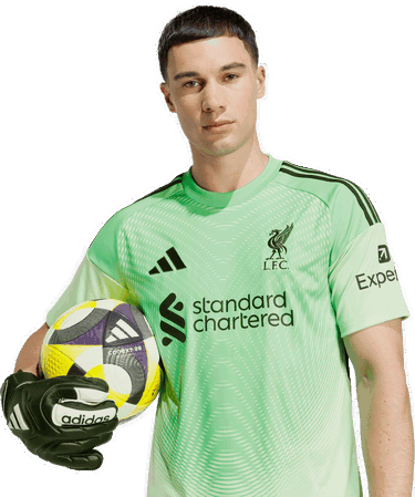 Фланелка adidas Performance Liverpool FC 25/26 Goalkeeper Jersey Зелено | JZ4088, 3