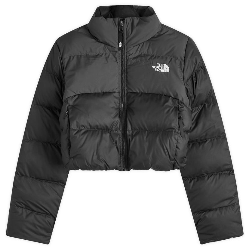 Пухо яке The North Face Cropped Saikuru Jacket Черно | NF0A89JCKT01-KT0