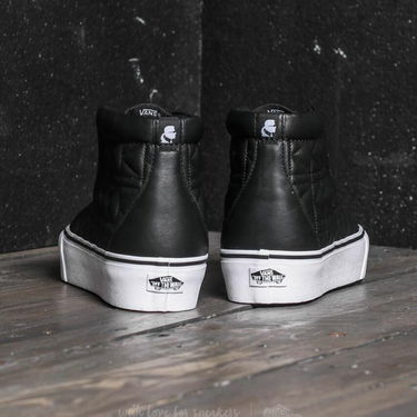 Кецове и обувки Vans x Karl Lagerfeld Sk8-Hi Laceless Platform Chain/ K Quilt Черно | VN0A3DQ7OEL, 3