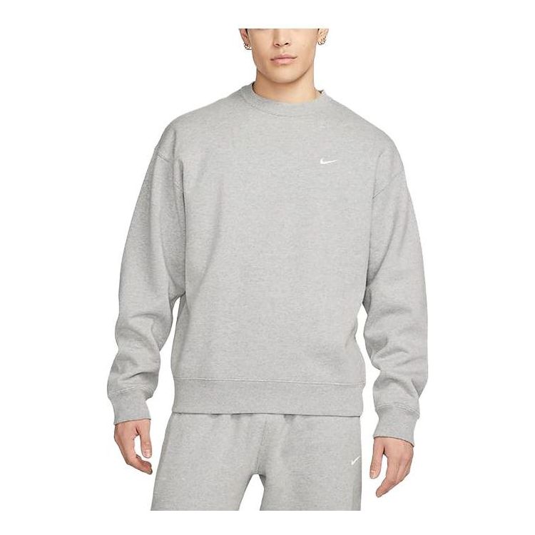 Пуловер Nike Swoosh Fleece Crewneck Сиво | DX1362-063