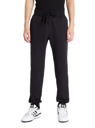 Rib Cuff Pants Black