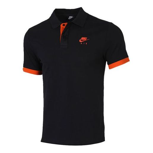 Поло тениска Nike Sportswear Short Sleeve Polo Черно | CW5248-010, 0