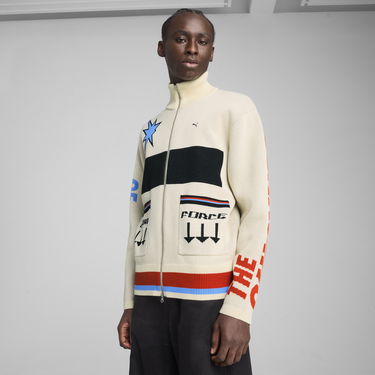 Пуловер Puma SPECIAL ITEMS Knit Moto Jacket Бежово | 629416_87, 0
