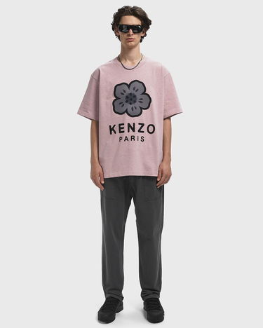 Тениска KENZO Kenzo Boke Flower Embroidered T-Shirt Розово | FF65TS4574SI.30, 2